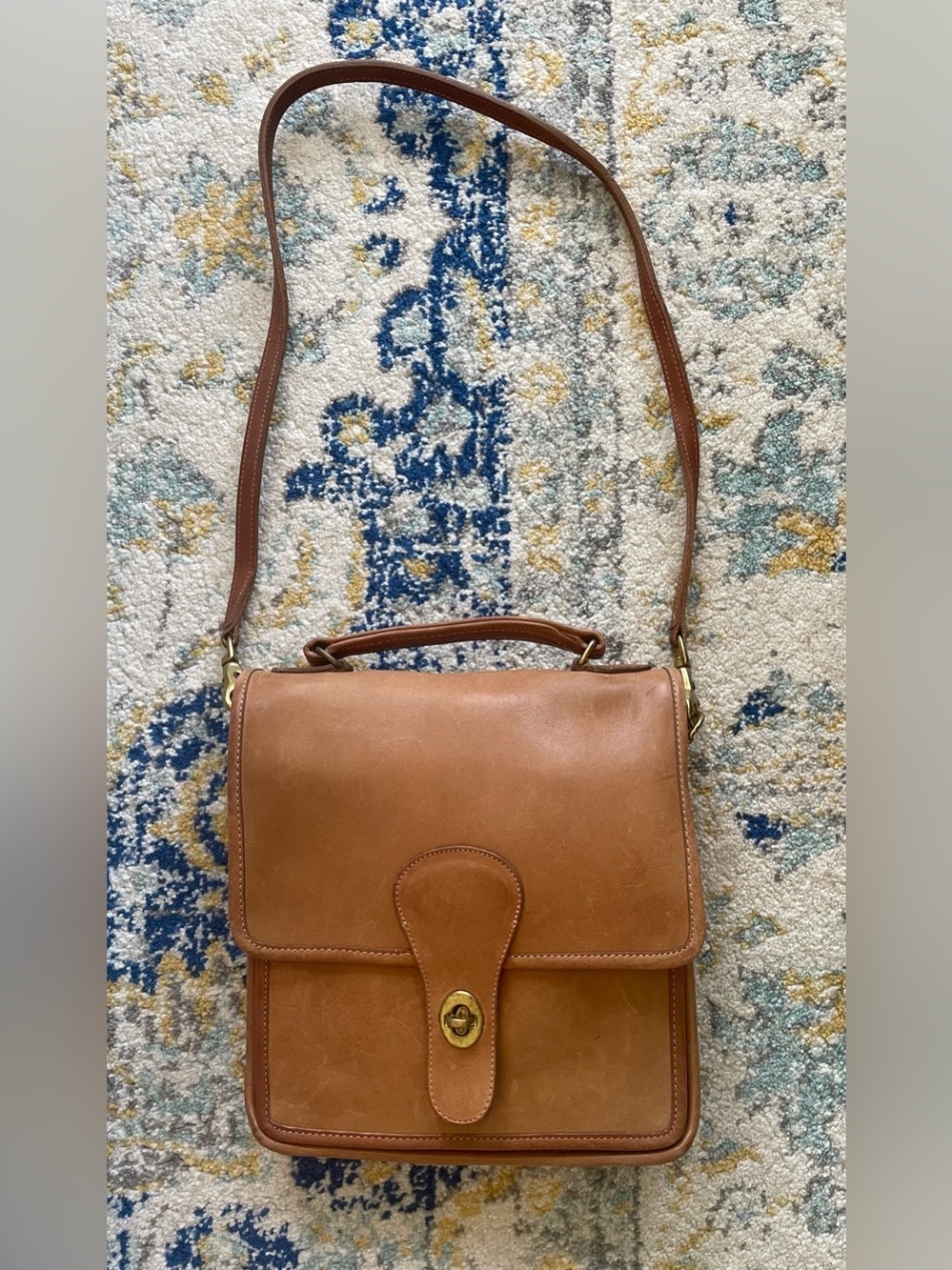 Vintage Coach Station Bag